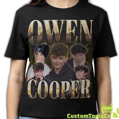Рубашка OWEN COOPER, Футболка в честь Оуэна Купера, Винтажная футболка Оуэна Купера, Бутлег-рубашка Оуэна Купера 90-х