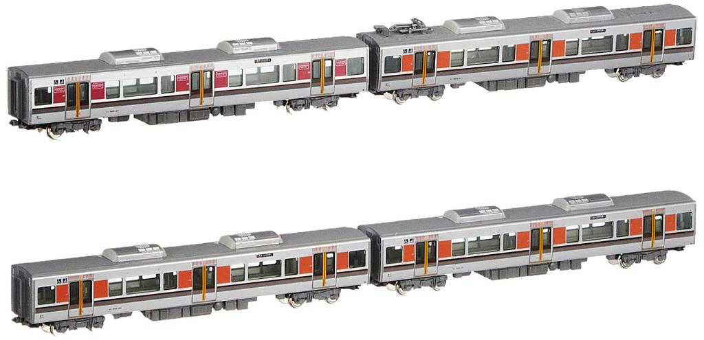 KATO Модель поезда железной дороги N-Gauge 323 Series Osaka Loop Line, дополнительный набор из 4 вагонов 10-1602