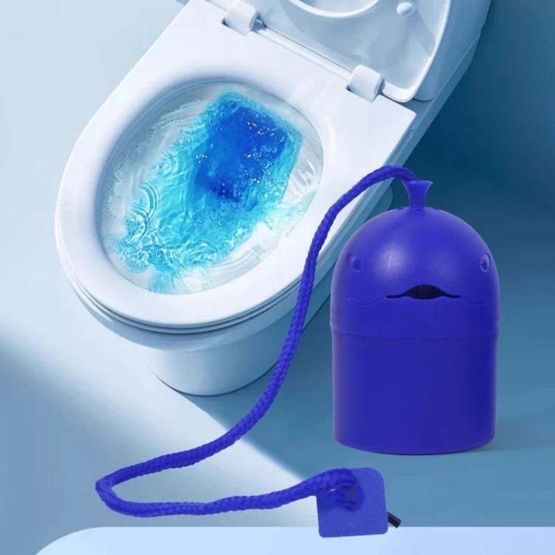 Automatic Toilet Cleaner "Toilet Whale" Portable Bottle Design Eco-Friendly for Family Bathroom Toilet Cleaning