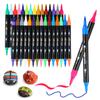 Acrylic Marker 30 Color Thick and Thin Can Be Written On Plastic for Painting Gift Set, Colors, Pen, Water-based Pen, Non-toxic, Waterproof,