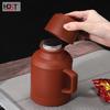 Premium Zisha Purple Clay Stewing Teapot & Teacup Set