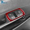 Настоящая мягкая карбоновая наклейка для Opel Corsa 2007 2008 2009 2010 2011 2012 2013 2014 LHD RHD Рамка кнопки стеклоподъемника автомобиля