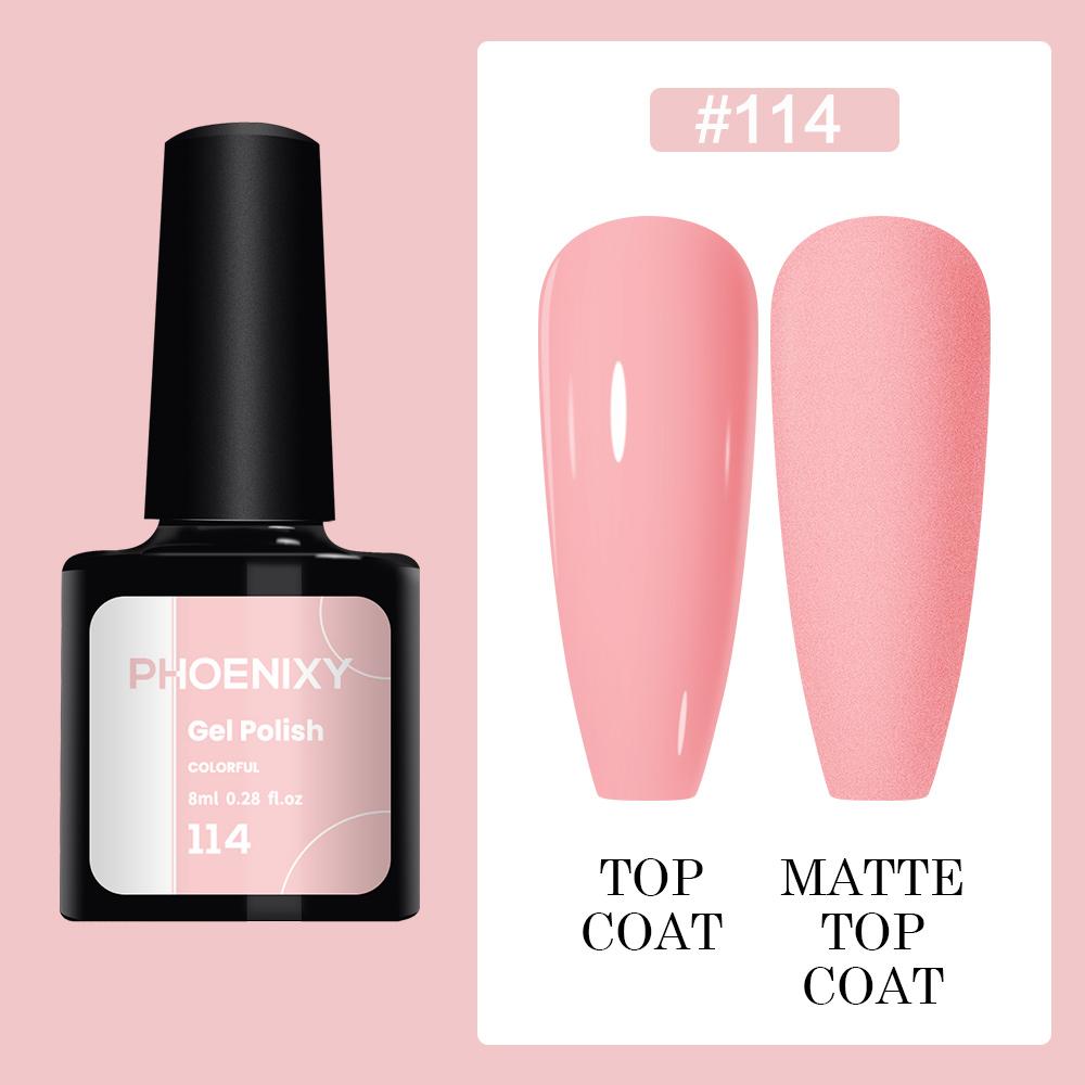 PHOENIXY 8 мл 20 цветов блестящий гель-лак для ногтей красочный гель лазерный блестящий эффект дизайн ногтей DIY лак
