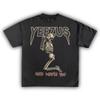 Yeezus Канье Уэст Американский рэпер Хлопковая футболка Женская Унисекс Необходимые вещи для фанатов С коротким рукавом Ретро Топы Летние Винтажные с принтом Футболки