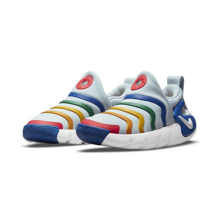 Nike Спортивные повседневные кроссовки Dynamo GO Низкие Сине-красные Детские от 3 до 7 лет DH3437-400