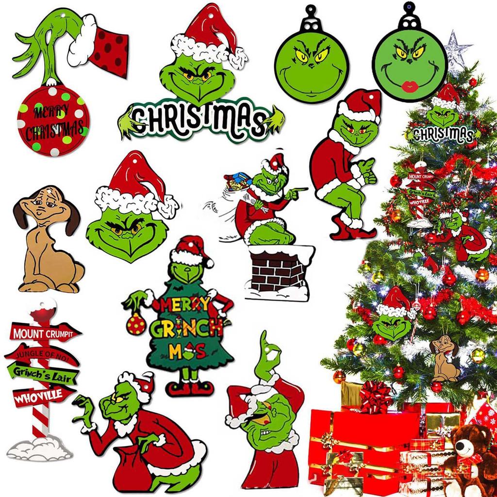 Christmas E-lf Pendants Merry Christmas Decor Hanging String Craft Design Decor For And Crafts Christmas Holiday Wedding Party Supply