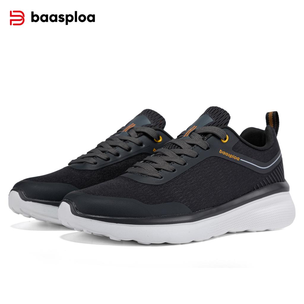 BAASPLOA Мужские кроссовки, новые мужские дышащие сетчатые легкие легкие уличные мужские кроссовки для бега и фитнеса, повседневная брендовая мужская обувь