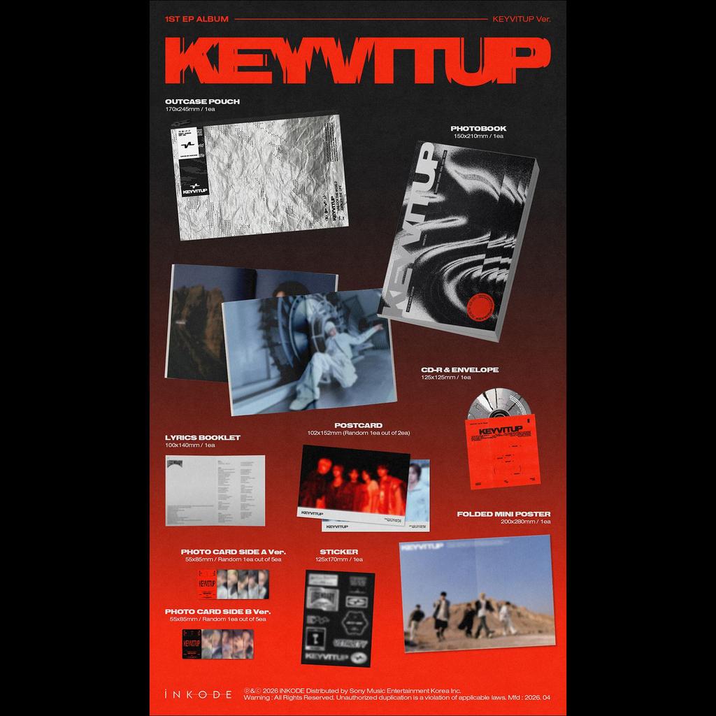 [Предзаказ] KEYVITUP [KEYVITUP] Фотобук версия. Альбом (KEYVITUP Вер. & ЛЕГЕНДАРНАЯ Вер.)  + Бесплатный подарок