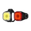 Knog Blinder Mini Bike Light Яркий люмен COB светодиодный велосипедный фонарь и задний фонарь, комплект из 8 режимов освещения, USB-зарядка, водонепроницаемый, сверхлегкий, 17 г каждый