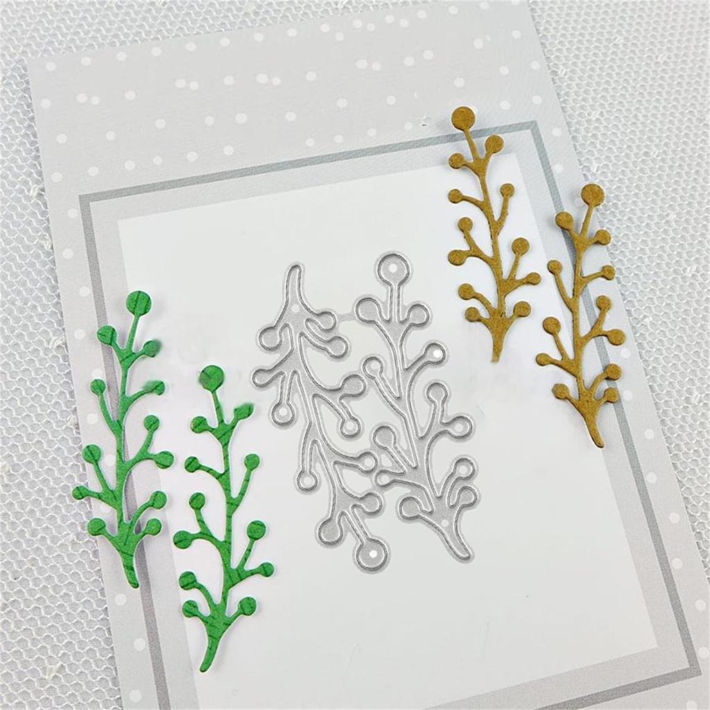  Leaves Metal Cutting Die Mould Scrapbook Decoration Embossed Photo Album Decoration Card Making DIY Handicrafts