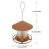 3/2/1PCS Bird Feeder Hanging Easy Clean and Fill Outdoor Large Capacity for Garden  Outside Decoration Outdoors Squirrel Proof