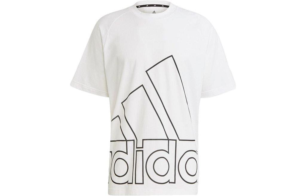 adidas Мужская футболка с втачным рукавом Белая GU4290