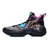 Li-Ning Баскетбольные кроссовки Air Strike Shock Absorbing Non-Slip Wear Resistance Support Mid Top Men Basketball Shoes Black Multicolor ABPR067-2