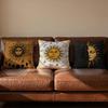 Tarot Sun and Moon Cushion Cover Soft Reversible  Durable Pillow Cover  MultiScene Use for Home  Car Daily Comfort