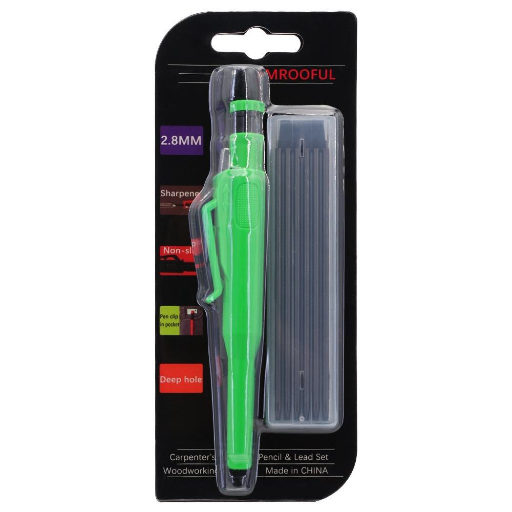 Набор столярных карандашей с длинным грифелем Набор карандашей для плотника Принадлежности для плотников и инженеров