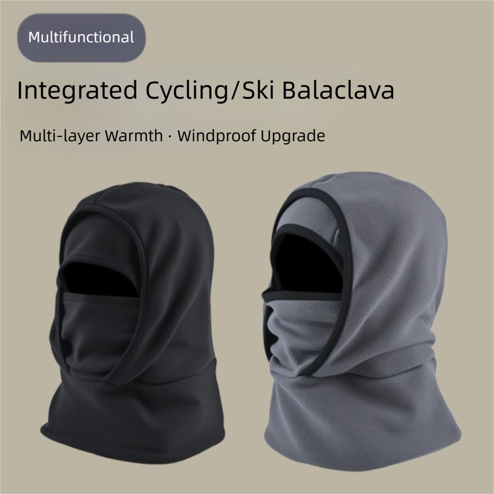 Windproof Balaclava Hat Keep Warm Cycling Mask New Pullover Hats Winter