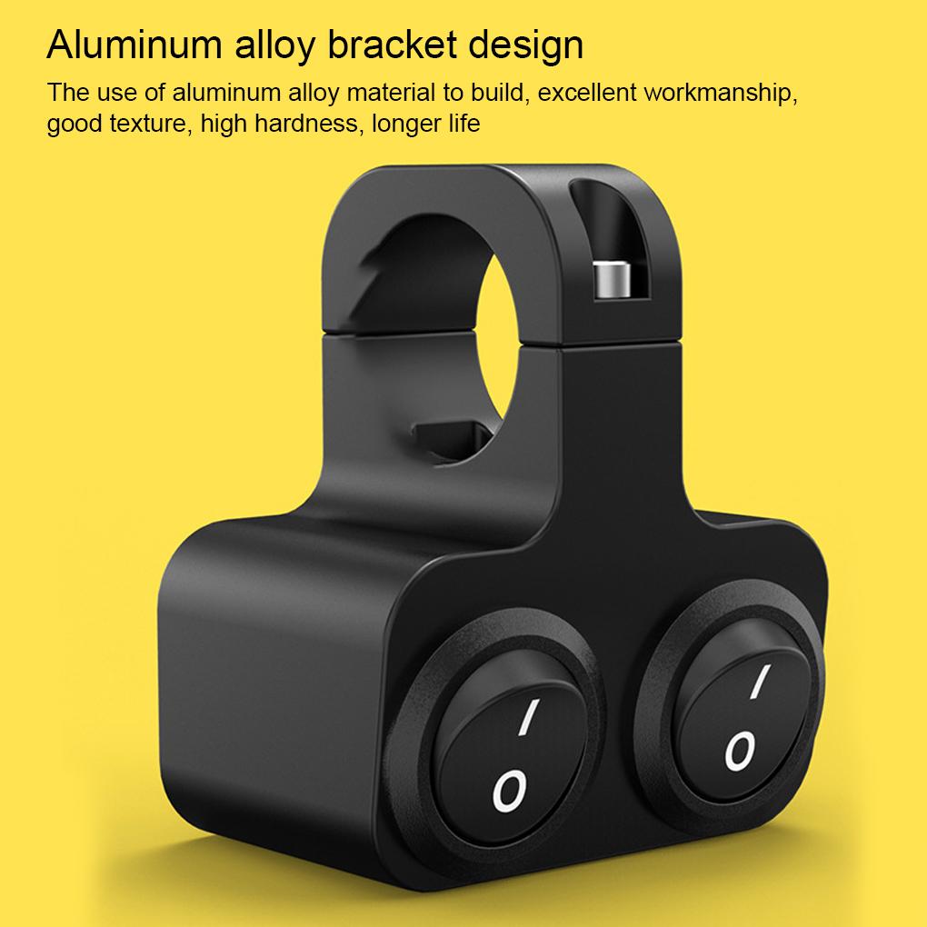 Модернизация переключателя фар на руль мотоцикла с двумя кнопками включения-выключения