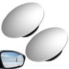 Tuyhnj Convex Mirror, Car, Side Mirror, Blind Spot, Auxiliary Observation Mirror, 2 Pack, Adjustable