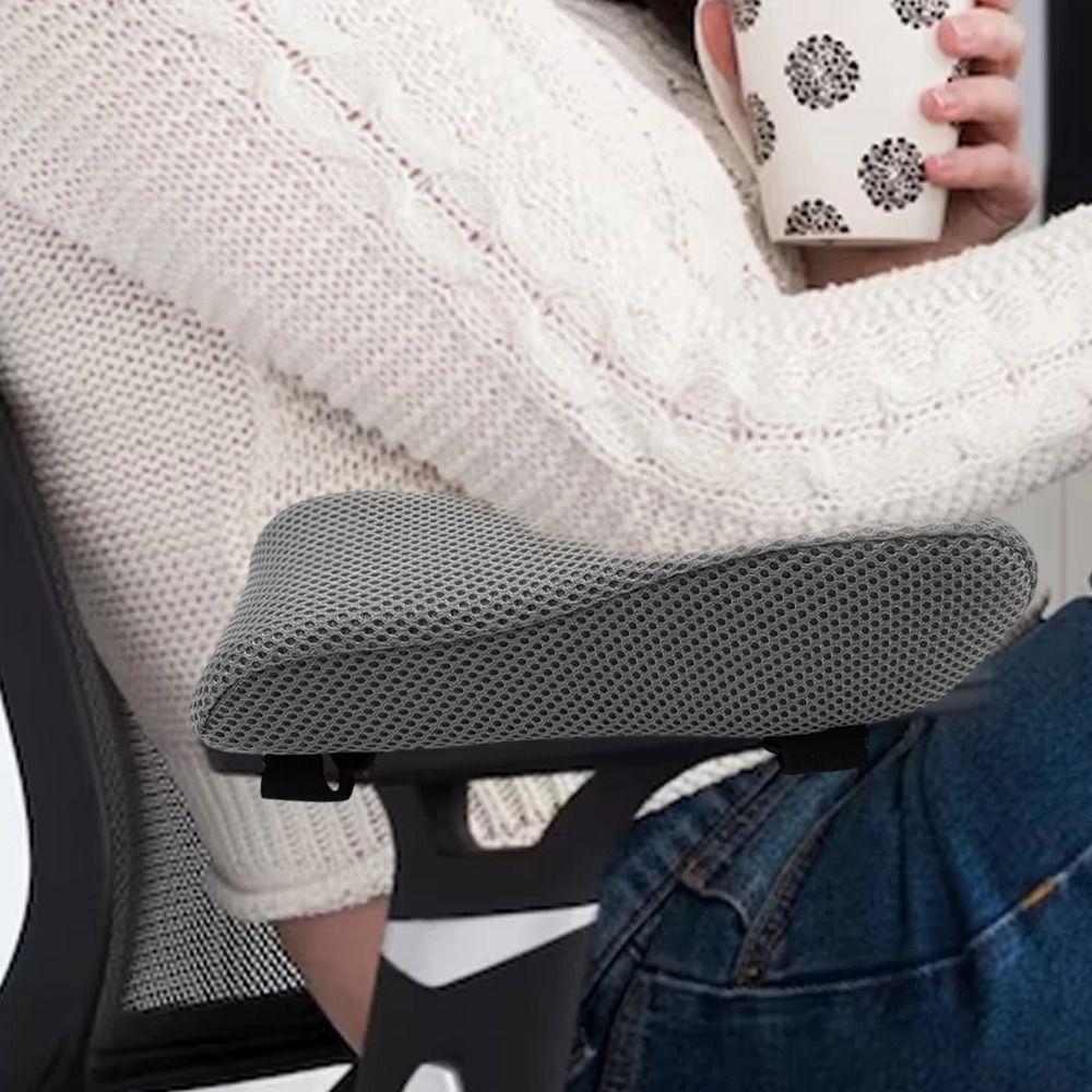Washable Chair Armrest Cushion Comfortable Support Arm Rest Cover  Computer Chairs