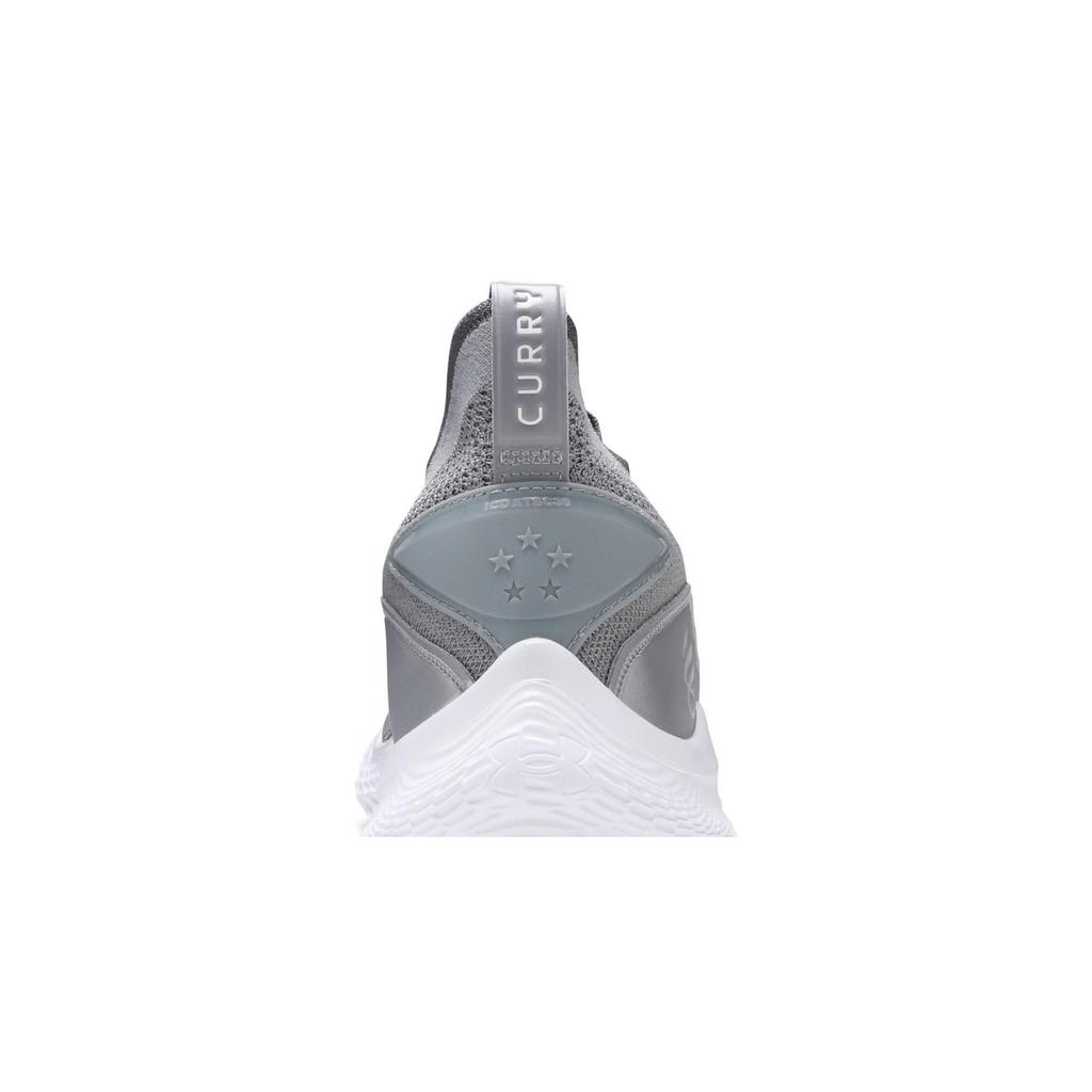 Under Armour Curry Flow 8 'Shine' (унисекс) Стальные / Белые Баскетбольные Кроссовки 3024031 100