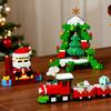 Building Block Gifts, A Six-in-one Building Block Set, Christmas Decoration Ornaments, Fun, Building Block Display Items