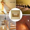 1.5W Luminaria LED Беспроводной настенный светильник Footlights Porch Lights Датчик движения Лестничные светильники Bathroom Fi