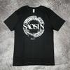 Редкая черная футболка с коротким рукавом группы Saosin Унисекс Концерты-5XL Репринт SG716 Унисекс Футболка