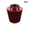 76MM 3" Burnt Blue Stainless Steel Mesh Cone Power Intake High Flow Cold Air Filter Air Intake Filter Induction Kit OFI074