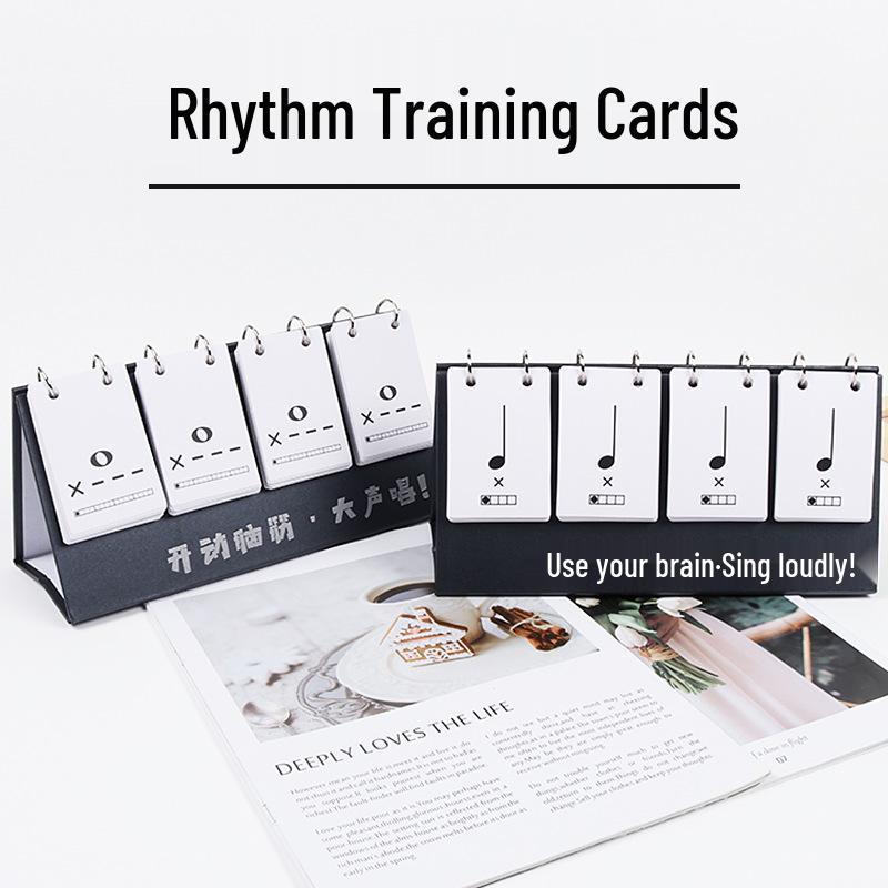 Rhythm Desk Calendar: Music Sight-Reading & Note Training Cards for Teaching