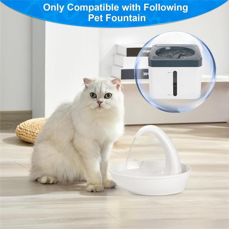 Фильтры T-образной формы 2025 года Сменные Фильтр для фонтанчика с водой для домашних животных Запасной для Pioneer Mini Vortex и Swan Pet Drinking Fountain