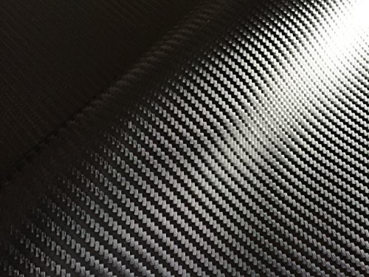 Синтетическая кожа карбоновая кожа 92 x 44 см ткань, (черный)