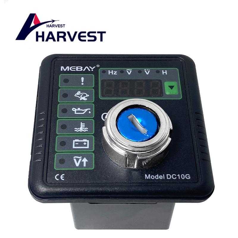 DC10G M Generator Engine Multifunction Controller – Manual Start & Stop Control Module, CE Certified for Genset Parts