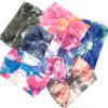Criss Cross for Women Girls Sport Head Wraps Wide Knotted Headbands Tie Dye Turban Twist Headbands