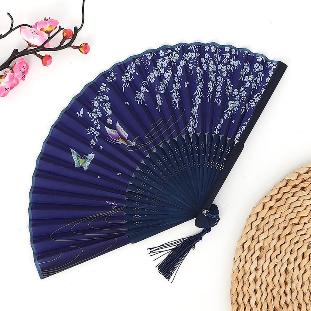 Antique Fan, Chinese Fan, Antique Folding Fan, Dance Fan