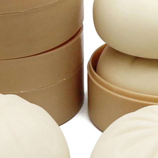 Игрушка-паровая булочка для снятия стресса с имитацией пароварки, мягкая сенсорная игрушка-булочка из ТПЭ, китайская булочка-фиджет