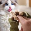 Натуральная игрушка-грызун для кошек Форма рыбьей кости Кошачья мята Актинидия Палочка-грызун Уход за зубами Чистка зубов