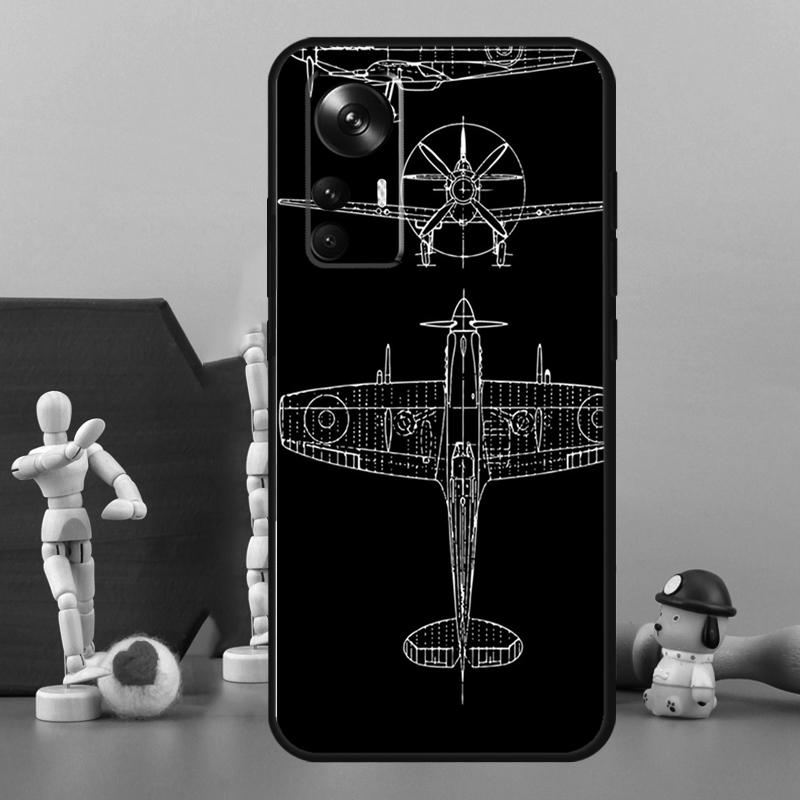 Самолет Самолет летать путешествие Чехол Для Xiaomi 15 13 14 Ultra 13T 14T 15T Pro 17 Pro Max POCO X7 Pro X5 X6 F5 F6 F7 Чехол