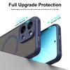 Для Magsafe Магнитные Чехлы для Телефонов Funda Для POCO X8 Pro Max X8Pro 5G Бронированный Матовый Чехол Для X8ProMax Для Magsafe Магнитная Крышка