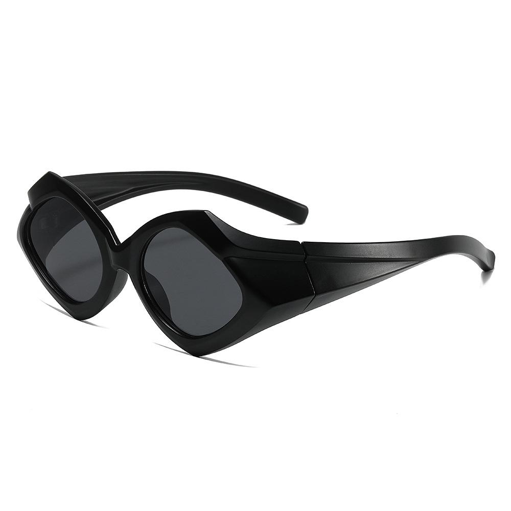 Durable High Quality High End Designer Style Retro Trendy Edgy Punk Oversized Female For Both Male Sun Glasses