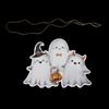 Creative Halloween Theme Spooky Ghost Paper Door Hanging Sign Front Door Porch Window Indoor Outdoor Party Scene Decor