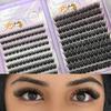 10/20/32 ряда 12-16 мм Толстые Наращивание Накладные Ресницы Изгиб D DIY Наращивание Ресниц Ежедневные