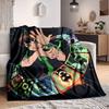 1 шт. Фланелевое одеяло Ben10, Мягкое, Дружелюбное к коже, С цифровой печатью, Доступны различные размеры