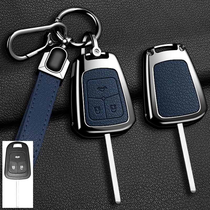 Металлический Чехол-Крышка для Ключей Автомобиля Для Chevrolet Malibu Blazer Traverse Seeker Onix Equino Volt Bolt Trax Orlando Cruze Spark Sonic Camaro