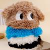 Cute Big Eyes Plush Warm Cap Fluffy Beanies Hat Korean Girl Ear Cover Hats  Women