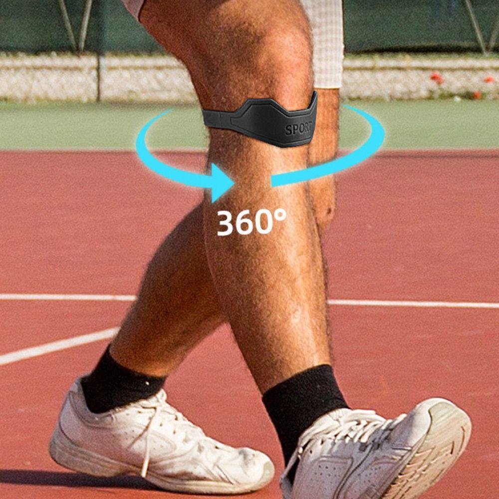 Silicone Patella Knee Strap Flexible Knee Sports Support Band New Knee Support Brace Knee Care