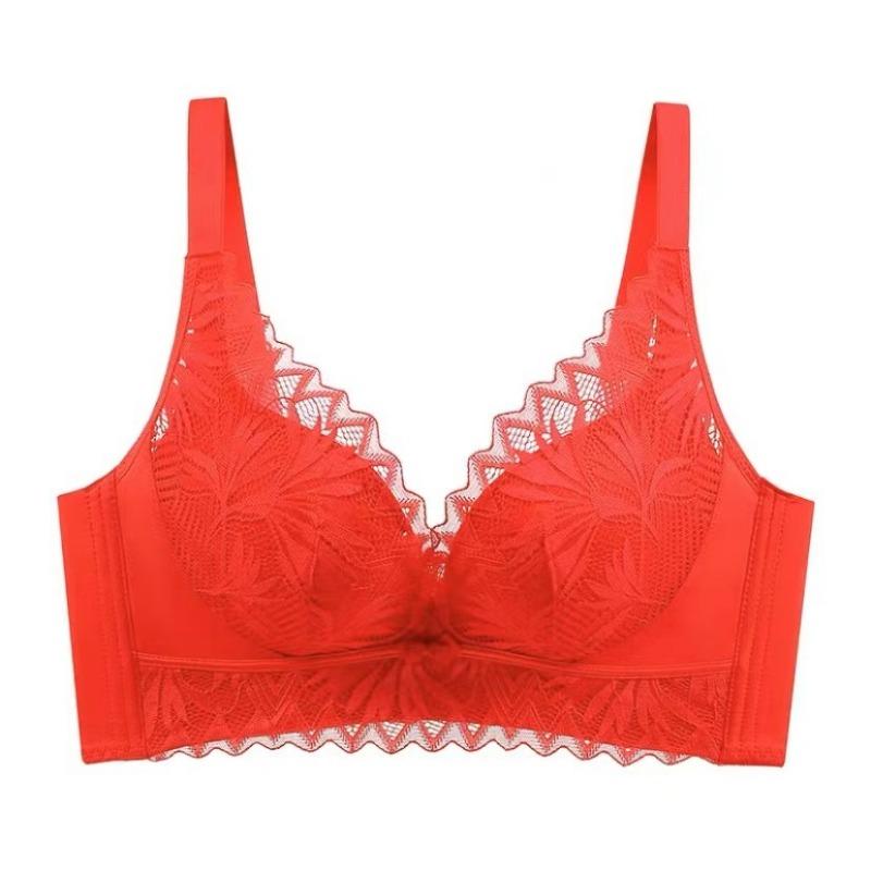 Нижнее белье Gather Collect Vice Грудь против провисания без поддержки стального кольца Сексуальный регулируемый бюстгальтер