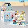 Trendy Anime Figurine Building Blocks Blind Box Toy - Compatible with LEGO, Ideal Gift for Elementary Students