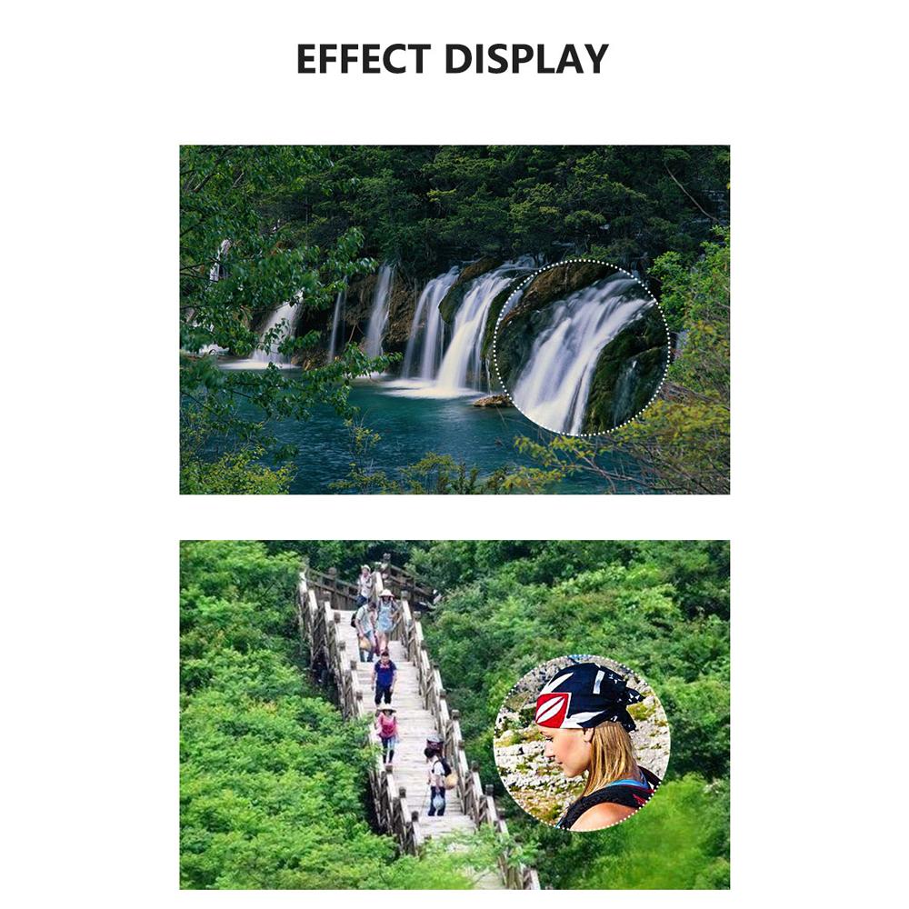 Портативные портативные бинокли для пеших прогулок, телескопы с высокой четкостью для уличного бинокля с большим окуляром