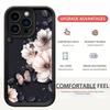 Защитный чехол Apricot Blossom для iPhone 14-17 Pro Max, черный.
