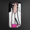 Anime B-Bleachs Aizen Sosuke Phone Case For iPhone 16,15,14,13,12,11 Plus,Pro Max,XS,X,XR,SE Soft Silicone Black Cover